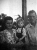 1949<br>James Robert Anderson, Clara Ellen Conway-Anderson, Jimmy Anderson