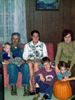 1973<br/>Thanksgiving with Geneva (Privett) Keith & family