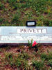 1999<br/>Frank Privett gravesite