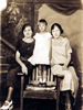 1920?
<br/>"Left to Right, Bessie Morton, Dorothy Cleone age 4, Lillie
May"